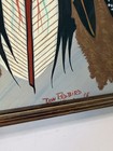 Don Redbird Kiowa Native American Original Painting 1988 Signed Warrior Art