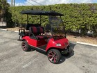 2022 Lithium Red 4 Passenger Seat Evolution Lsv Street Legal Golf Cart  Classic