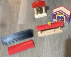 137pcs Wooden Train Tracks Lot Railway  Set Play Compatible W  Thomas Train Brio