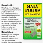 Mata Piojos Lice Shampoo With Removal Comb 2 Oz Head Body Pubic Lice Lot Of 2