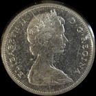 1965 Canada  1 Dollar  800 Silver Proof-like Coin  asw   0 6ozt  Gem Unc