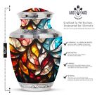 Luminous Elegance Cremation Urn For Adult Men   Women  10 Inch