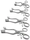 4 Pcs Weitlaner Retractors 4 5   5 5   6 5   7  Blunt 3x4 Prongs Surgical Tools