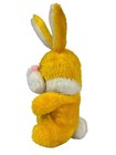 Dan-dee Bunny Rabbit Yellow Toy 10  Plush Vintage 1979 Easter Spring
