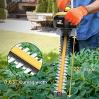 22 Inch Cordless Hedge Trimmer For Dewalt 20v Max Battery Brushless - Tool Only
