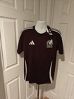 Adidas Mexico 2024 Red Home Jersey Nwt Men s Size L Large National Soccer Iz3193