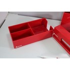 Red Hat Software Linux Promotional Desk Set Unused 89067