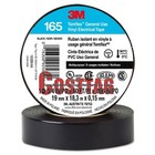 3m Temflex Vinyl Electrical Tape 165 Multi-purpose 3 4  X 60ft Black 100 Rolls