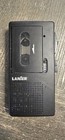 Lanier Model P-165 Vor Voicewriter Microcassette Recorder  Leather Case   Batts