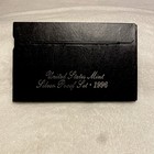 1996 S United States Mint Silver Proof Set Ogp   Coa  3 Silver Coins  50  25  10