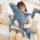 Xiaohong 39 Inch Giant Shark Stuffed Animal soft Shark Cushion Pillow Shark P   