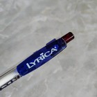 Lot Of 2 Lyrica Drug Rep Pharmaceutical Pens 1 Heavy Metal 1 Plastic Advertising