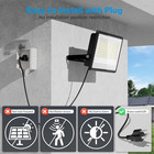 2 Pack 130w Led Flood Light Outdoor  13000lm Led Work Light With Plug  Ip66 Wate