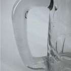 Anchor Hocking Paneled Glass Beer Mugs Set Of 4 Clear Heavy Duty 5 5in Steins
