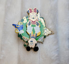 Walt Disney World Parks 2004 Spinner Pin With Mickey   Minnie Mouse