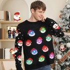 Unique Light Up Ugly Sweater Christmas Gift Funny Reindeer Unisex Couples Jumper