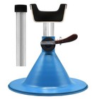 Standard Hoof Stand Equine Trimming Shoeing Barefoot Sky Blue   Free Hoof Knife