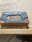 1950s Print Block Toul Rosieres Air Base Afb France Usa Vehicle Id Stamp Rare