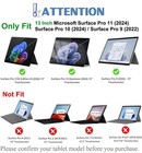 Touchpad Keyboard Case For 13 Inch Microsoft Surface Pro 11   Pro 10   Pro 9 