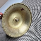 Vintage Solid Brass Candlestick Holder Tall Turned Column Made In India