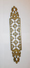 Vintage H  W  Axford Brass Hardware Furniture Door Decorative Plate