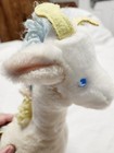 Vintage Eden Giraffe Musical Motion Wind-up 12  Stuffed Plush Pastel Yarn Works