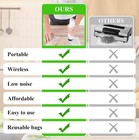 Compact Vacuum Sealer For Food  vacuum Sealer Machine   30 Reusable Vacuum Bags 