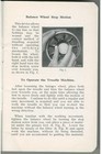 Singer Model 15 Sewing Machine Instruction Manual - Wire Bound - Tough Covers