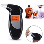 New Police Digital Breath Alcohol Analyzer Tester Lcd Breathalyzer Test Detector