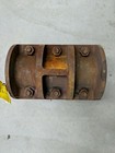 Baldor Dodge 009074 Rigid Keyed 2 Piece Ribbed Coupling Coupler 4   In 100mm