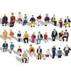 60pcs Model Ho Gauge 1 87 Seated People Sitting Figures 30 Different Poses P8711
