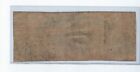 1862 Civil War Era Virginia Treasury Obsolete Note  1 Dollar - Plate D 