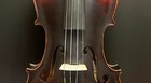 Antique  4 4 Violin Copy Antonius Stradivarius Made In Germany