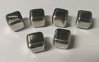 Stainless Steel Ice Cubes Chilling Stones Rocks Reusable For Whiskey Wine Drinks