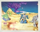 Rare Vintage Frito Lay Hasbro Transformers Power Struggle Promo Fold Up Poster 