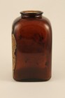 Antique Vintage Tobacco Scotch   Rappee Amber Snuff Bottle - Levi Garrett   Sons