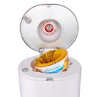 Munchkin   Step    Diaper Pail  Powered By Arm   Hammer      1 In Odor Control  White