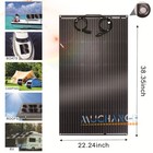 400w Flexible Solar Panel Mono Solar Power For Home Boat Car Rv Battery Charge