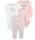 Carter s Infant Baby Girl 3 Piece Set 3  6  9  12  18  24 Months