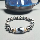 Ancient China  Tibet  Tiger Teeth  Heaven Beads  Agate  Bracelet