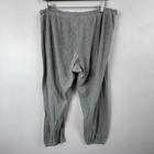 Pink Victoria s Secret Lounge Pants Large Gray Cotton Blend Sweats Sleep Bottoms