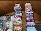 Crystal And Stones  Multicolor Bracelet Mixed Lot Assorted Styles colors Variety