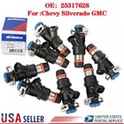 8pcs Genuine Fuel Injectors For 99-07 Chevy Silverado 4 8l 5 3l 6 0l 25317628