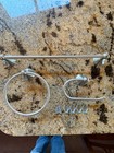 3piece Bathroom Hardware Accessories Set With 16    Towel Bar - Brushed Nickel