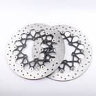 Motorcycle Front Brake Rotor For Suzuki Gsx-r600 Gsx-r750 2011-2024 Black