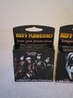 Kiss Kondoms Pack Of 3 Latex Condoms   Sealed Vintage Lot Of 3 - 2002