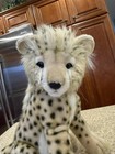 Hansa Cheetah Cub Plush Animal 12  Sitting Stuffed Animals 2004 Poseable
