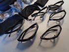 Usgi Ess Lot Of 6 Apel Ballistic Glasses W  Extra Lenses   4 Cases