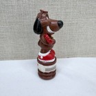 Vintage 2000 Reese s Peanut Butter Cups Dog Figure Heart Flower Collectible