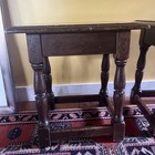 Pair Of Cushman Colonial Spiced Oak End Tables By General Interiors Style  1227